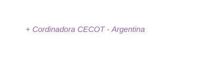 Cordinadora CECOT Argentina